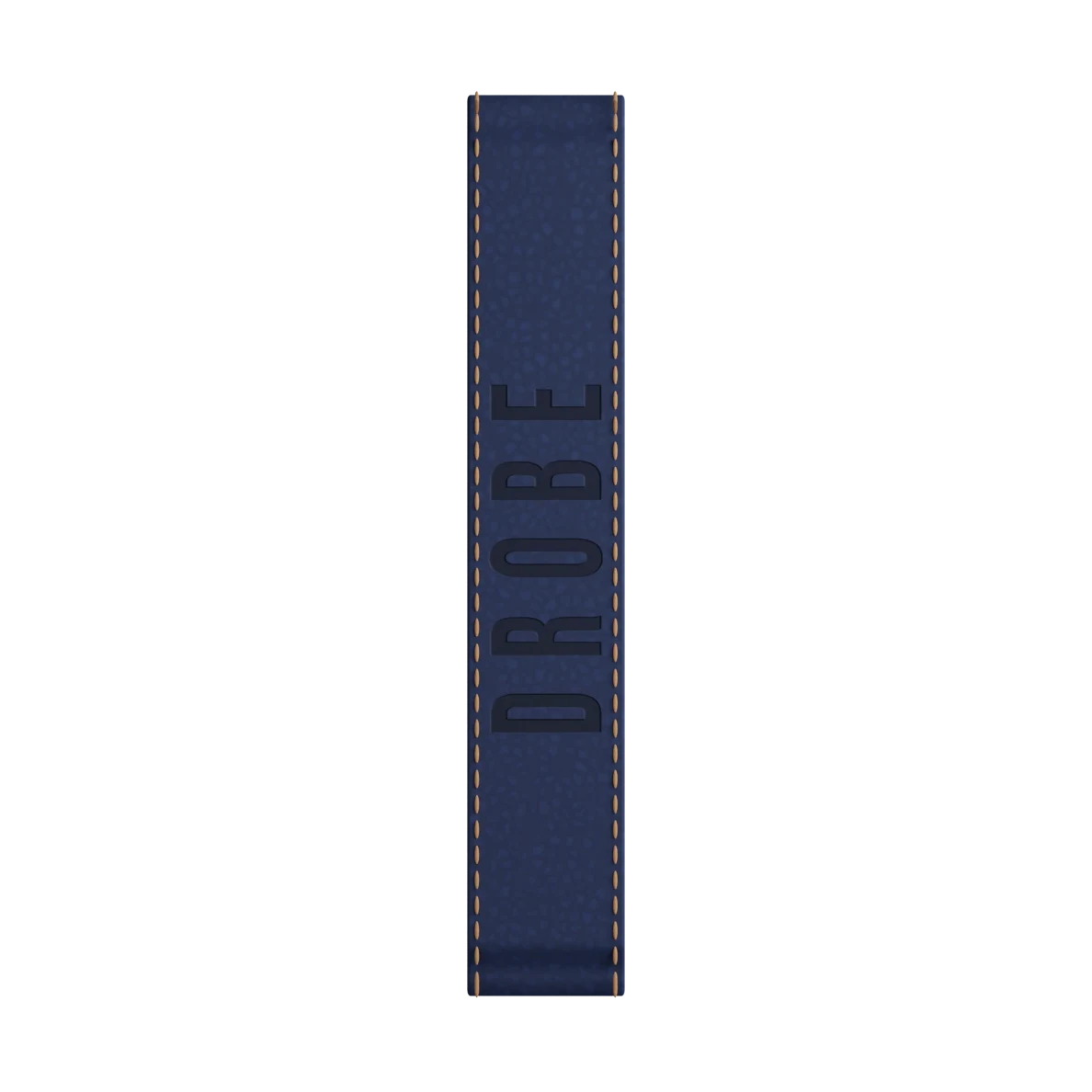 Leather Side Handle — Blue