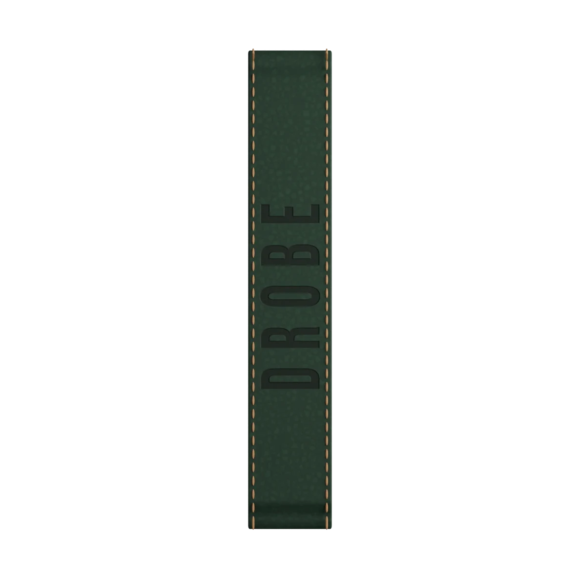 Leather Side Handle — Green